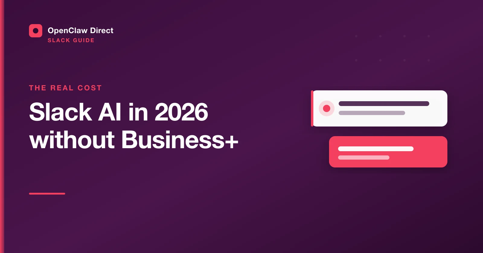 The Real Cost of Slack AI in 2026 (Without Upgrading to Business+)